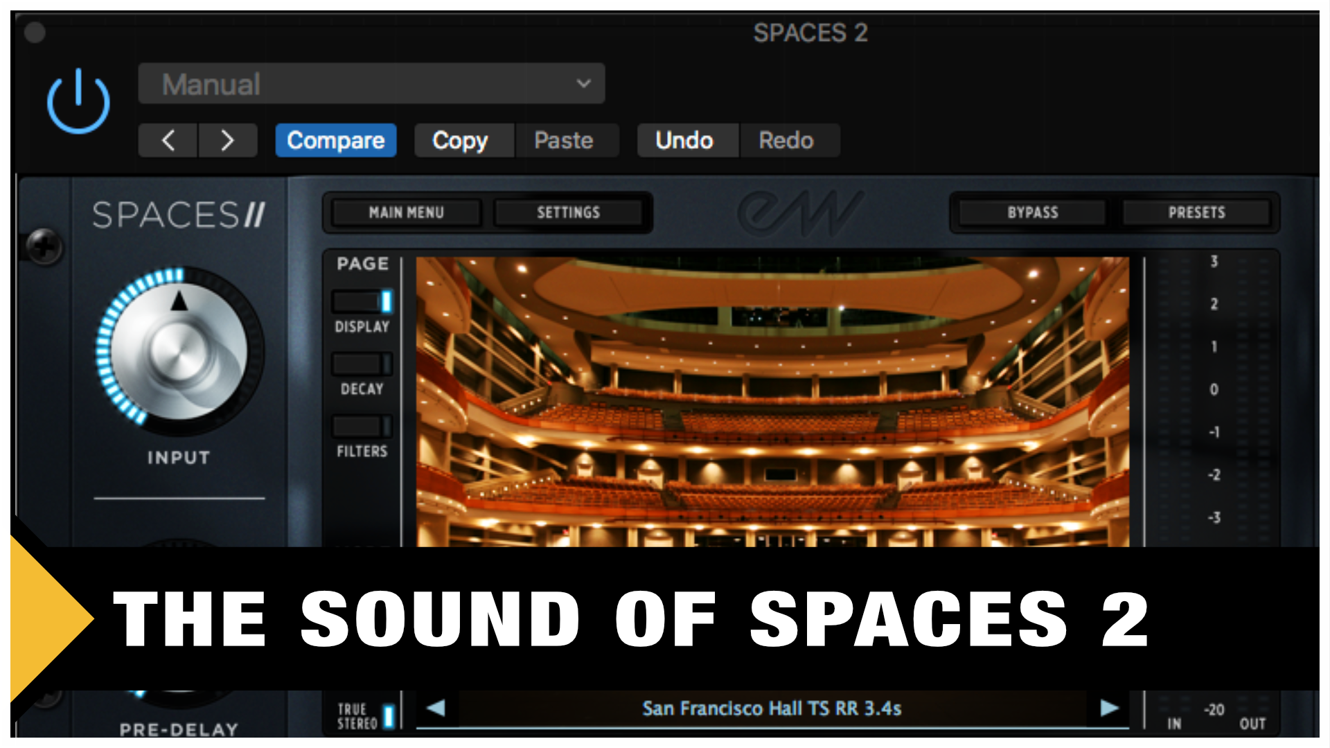 Reverb VST. EASTWEST Spaces II. East West Symphonic Orchestra. Sound Space.
