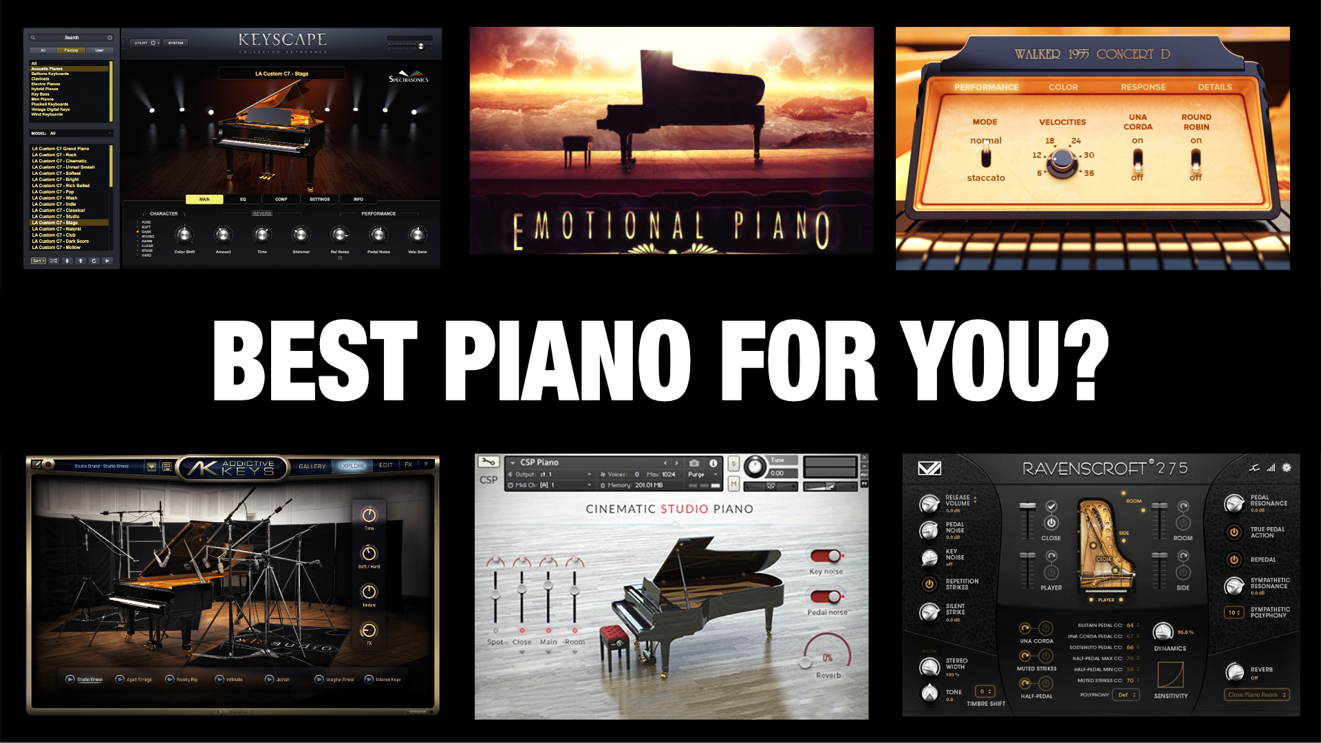 11 Plugin VST Piano tốt nhất (trên thế giới)11 Plugin VST Piano tốt nhất (trên thế giới)  