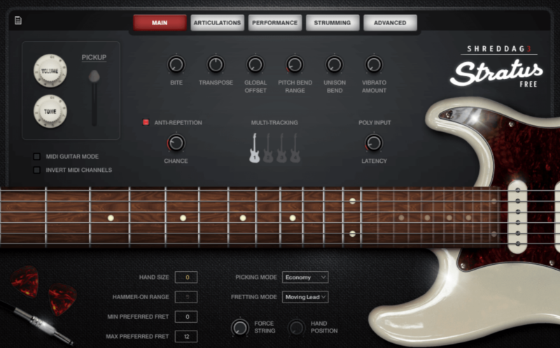 free electric guitar vst instrument