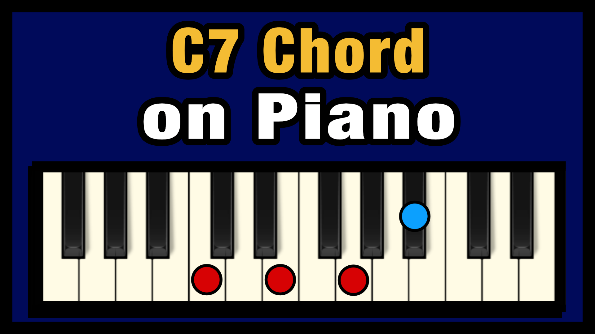 e7 chord piano