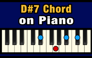 D#7 Piano Chord