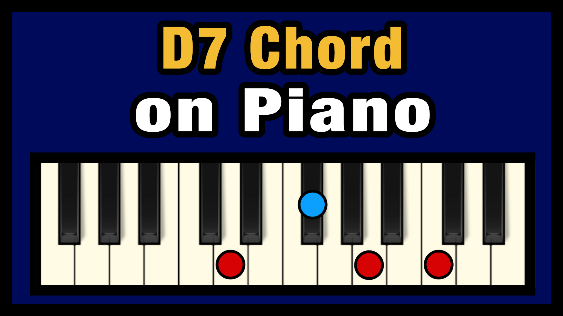 D7 Chord on Piano (Free Chart) Professional Composers