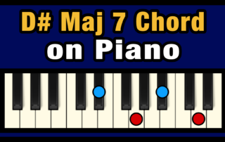 D#maj7 Piano Chord