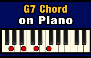 G7 Piano Chord