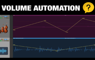 Volume Automation in Logic Pro