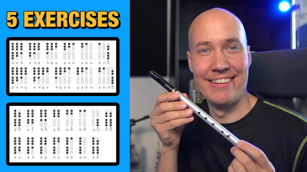 Tin Whistle 5 Great Exercises For Beginners Professional Composers