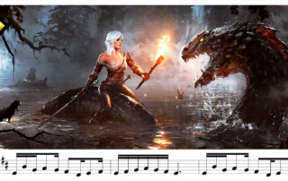 A Story you won't believe - The Witcher (Sheet Music Notes)