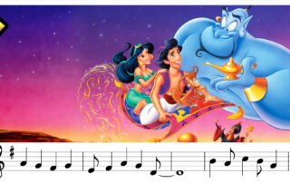 A Whole New World - Aladdin (Sheet Music Notes)