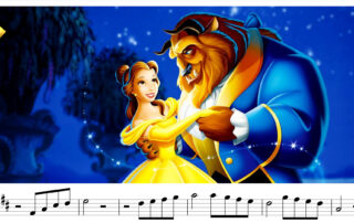 Beauty and the Beast (Sheet Music Notes)