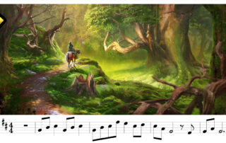 Lost Woods - The Legend of Zelda (Sheet Music Notes)
