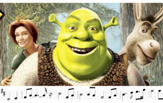 Shrek - Fairytale Theme (Sheet Music Notes)