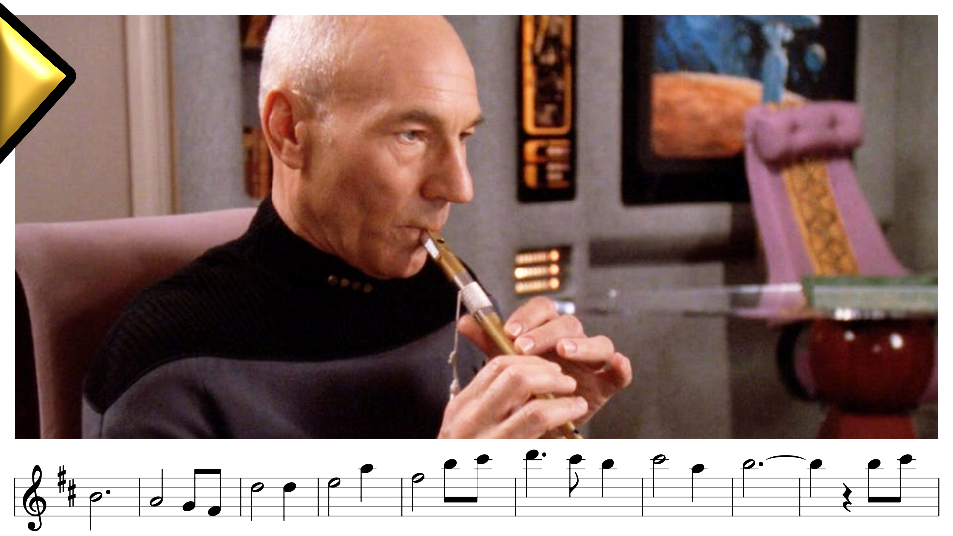 The Inner Light Picard Flute (Sheet Music Notes) Professional Composers