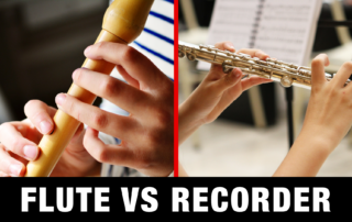 Flute vs Recorder