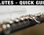 All Flutes in the Orchestra - Quick Chart