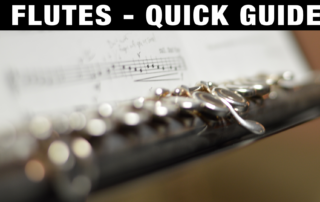 All Flutes in the Orchestra - Quick Chart